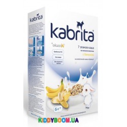 Каша на козьем молочке с бананом Kabrita 7 злаков с 6-ти мес. (180 г) KK40000077 