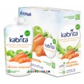 Фруктово-овощное пюре со сливками козьего молока Kabrita Яблоко-морковь с 6 мес. (100 г) KP30000198