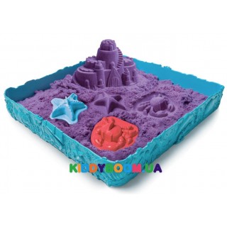 Замок из кинетического песка (фиолетовый) Wacky-Tivities Kinetic Sand 71402P 