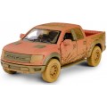 Игрушечная машинка металлическая Kinsmart Ford F-150 Raptor SuperCrew KT5365WY Красный
