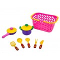 Набор посуды в корзинке Kinderway 04-435