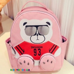 Детский рюкзак Медвежонок 11138, розовый