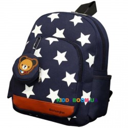 Детский рюкзак Звезды 11243, темно-синий