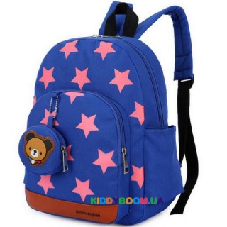 Детский рюкзак Звезды 11280, синий