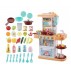 Детская игровая кухня с водой 889-153-154 свет, звук, 38 предмета, 2 цвета в ассортименте