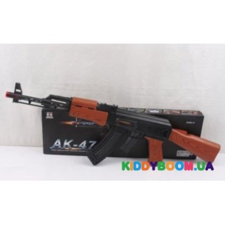 Автомат AK-47 (музыка, свет)