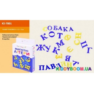 Буквы магнитные «Украинский алфавит» KI-7001