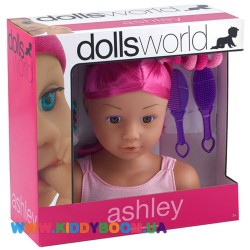 Игровой набор Эшли парикмахер с аксессуарами Dolls World 8585