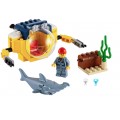 Конструктор Океан, мини-субмарина Lego City 60263