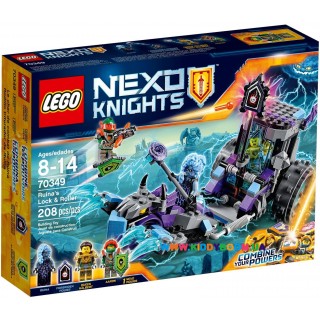 Конструктор Nexo Knights "Передвижная тюрьма Руины" 208 дет. Lego 70349