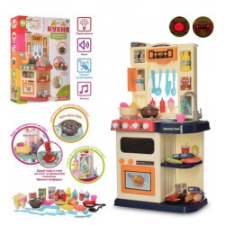 Детская кухня Limo toy 922-116 со светом, звуком и паром (46 предметов)