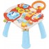 Ходунки каталка игровой центр столик  Веселый Бизиборд  2 в 1 HB0008 Limo toy Оранжевый