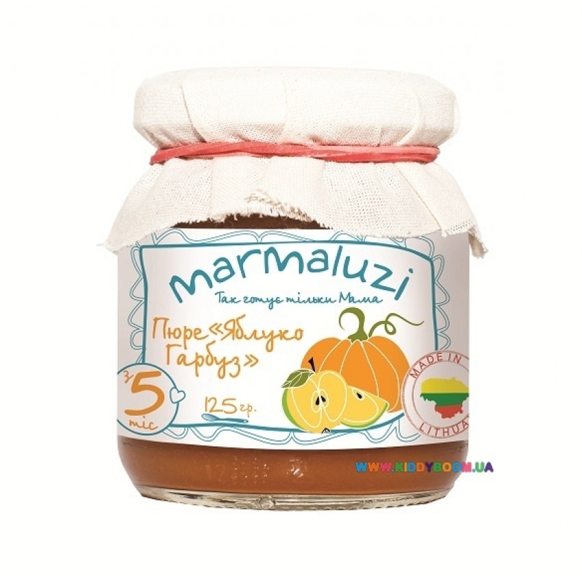 Пюре marmaluzi овощное