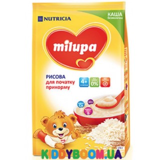 Безмолочная каша Milupa рисовая (c 4 мес.) 170 гр