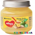 Фруктовое пюре (c 6-ти мес.) Milupa яблоко, банан и абрикос 100 г 