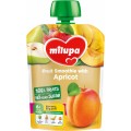Фруктовое пюре Milupa Яблоко, груша, банан и абрикос 80 г (Пауч)