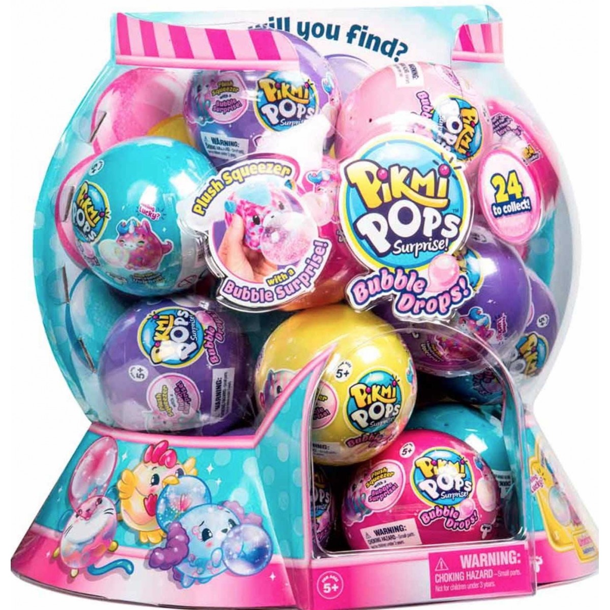 Игрушка-сюрприз PIKMI POPS Bubble S4 Moose 75266 в ассортименте купить ...