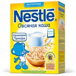 Nestle молочная каша овсяная (с 5 мес.) 250гр