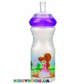 Поильник с силиконовой трубочкой-непроливайкой Sport Nuby 1230princes