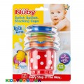 Игровой набор Стаканчики для купания Nuby 6152