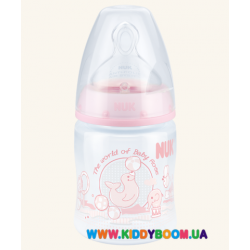 Бутылочка для кормления с силиконовой соской First Choise+ Baby Rose 150 мл Nuk&nbsp;10743551