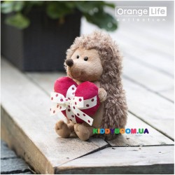 Мягкая игрушка Ежик Колюнчик с сердечком (25 см) Orange OS065/20C