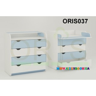 Комод-пеленатор Colour на 4 ящика Oris-mebel ORIS037