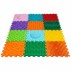 Ортопедический массажный коврик Ortek (Ортек) Микс New Пазлы (12 элементов) 13207