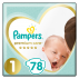 Подгузники Pampers Premium Care New Born Размер 1 (2-5 кг), 78 шт 