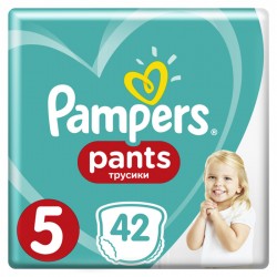 Трусики-подгузники Pampers Pants 5 Junior (12-17 кг) 42 шт