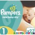 Подгузники Pampers New Baby Dry 1 newborn (2-5 кг)  27 шт