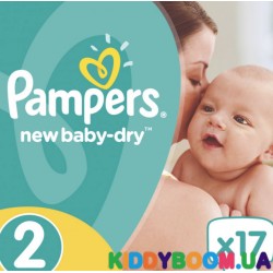 Подгузники Pampers New Baby 2 mini (3-6 кг) 17 шт