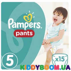 Трусики-подгузники Pampers Pants 5 Junior (11-18 кг) 15 шт