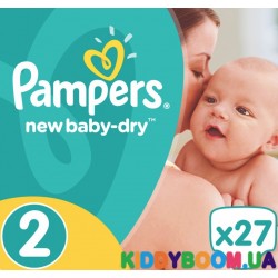Подгузники Pampers New Baby 2 Mini  (3-6 кг) 27 шт  