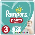 Подгузники-трусики Pampers Pants 3 Midi (6-11 кг) 19 шт