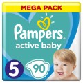 Подгузники Pampers Active Baby Размер 5 (11-16 кг) 90 шт