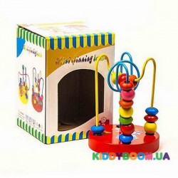 Развивающая игрушка Лабиринт малый "Котик"(красный) Руді Д196у-6ч