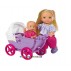 Кукла Эви с малышом в коляске Steffi & Evi 5736241