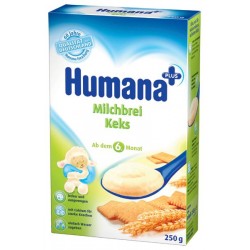 Каша молочная Нumana с печеньем (с 6 мес.) 250 гр