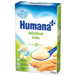 Каша молочная Нumana с печеньем (с 6 мес.) 250 гр
