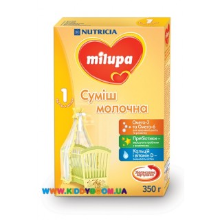Молочная смесь Nutrica Milupa 1, 350 гр