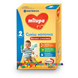 Молочная смесь Nutricia Milupa 2 (6-12 мес) 600 гр