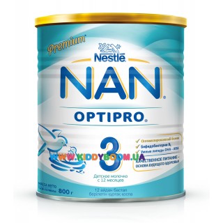 Сухая молочная смесь Nestle NAN 3 800 гр.