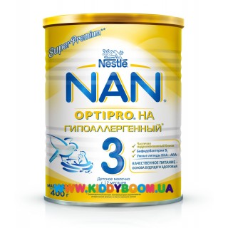 Сухая молочная смесь Nestle NAN 3 (гипоаллергенный), 400 гр