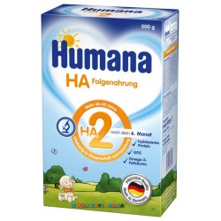 Сухая смесь Humana НА 2 с пребиотиками 500 гр.