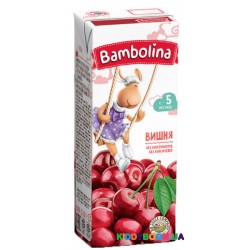 Сок Bambolina нектар вишневый (с 5-ти мес.) 200 мл
