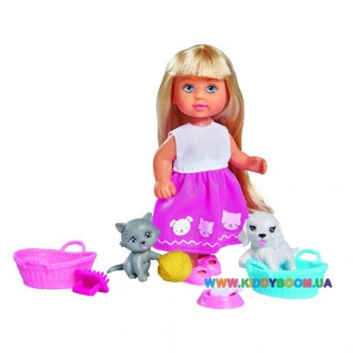 Кукольный набор Эви и домашние питомцы Steffi & Evi 5733044