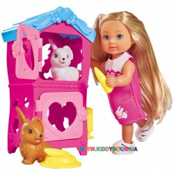 Кукольный набор Эви Домик кроликов Steffi & Evi 5733065