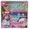 Кукольный набор Эви Ветеринар с аксессуарами Steffi & Evi 5733073 