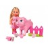 Игровой набор Эви Беременная свинка с поросятами Steffi & Evi 5733337